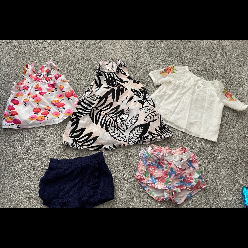 Janie and Jack lot size 6-12 months